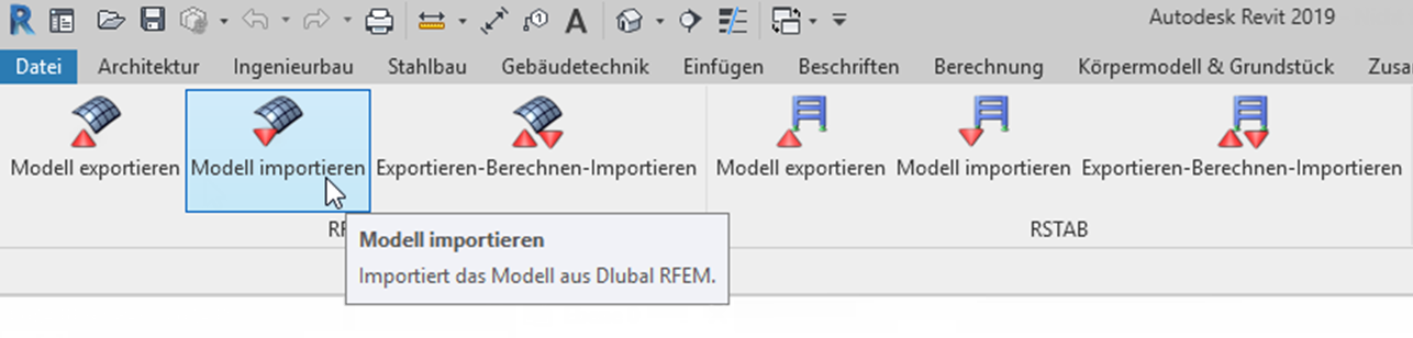 Diese Schaltfläche in der Benutzeroberfläche ermöglicht das Importieren von Modellen.